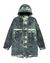 1 of 5 - Mid-length jacket Man 41638 PAINTBALL CAMO COTTON CANVAS Front STONE ISLAND TEEN