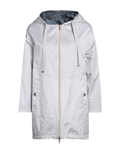 Herno Woman Jacket Light Grey Size 2 Polyamide, Polyester, Cotton, Acetate