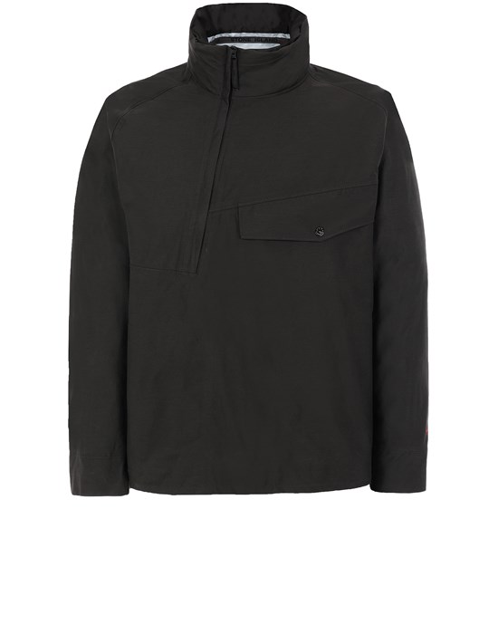  STONE ISLAND 443X1 STONE ISLAND MARINA<br>JACQUARD MARINA 3L  Jacket Man Black