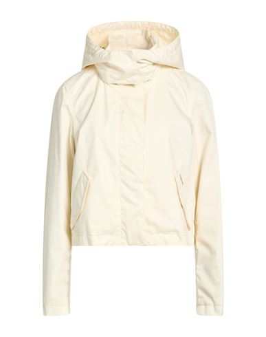Woolrich Woman Jacket Ivory Size S Cotton In Yellow