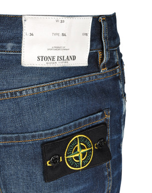 tessuti stone island jeans
