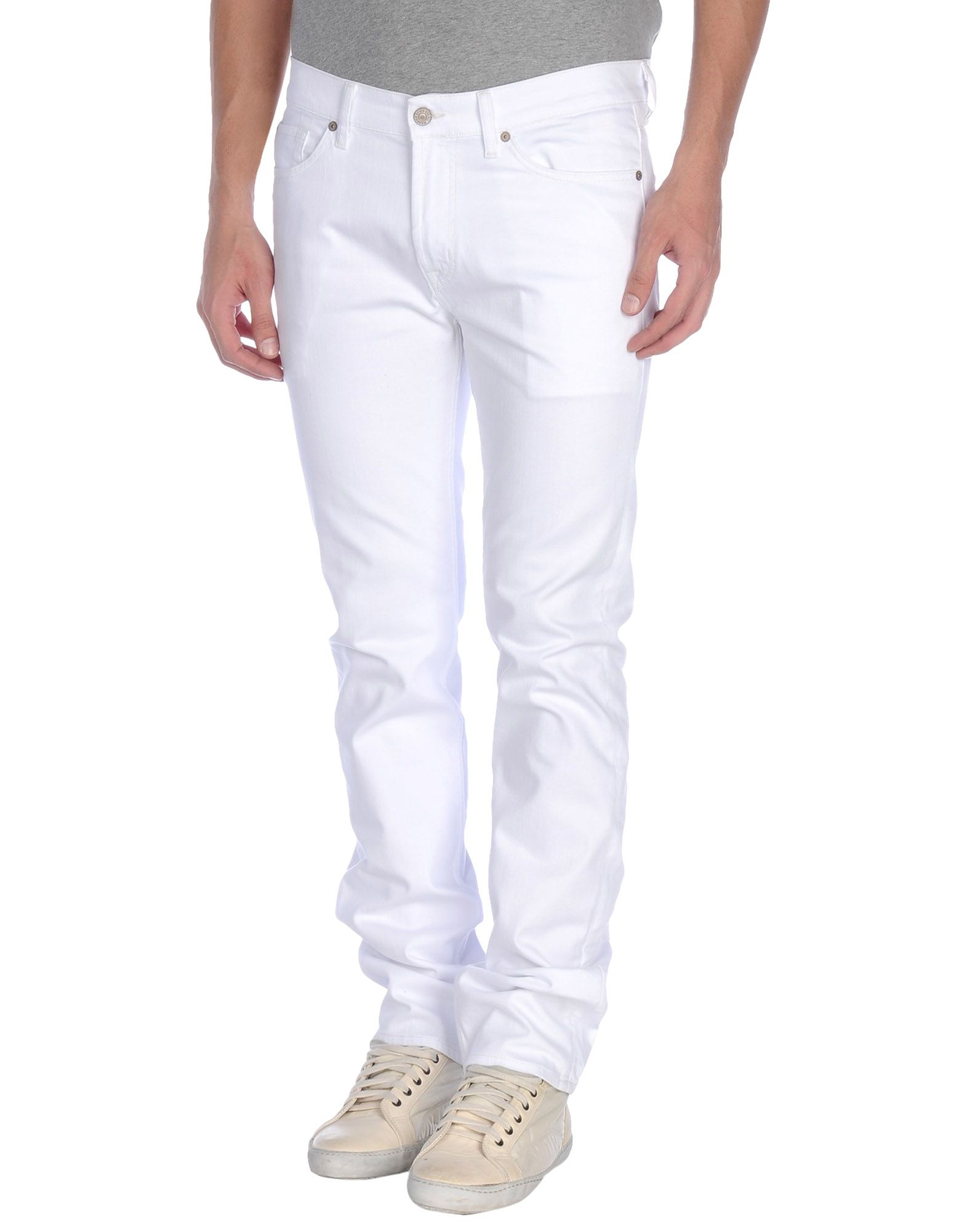 7 FOR ALL MANKIND Denim pants,42384188WH 7