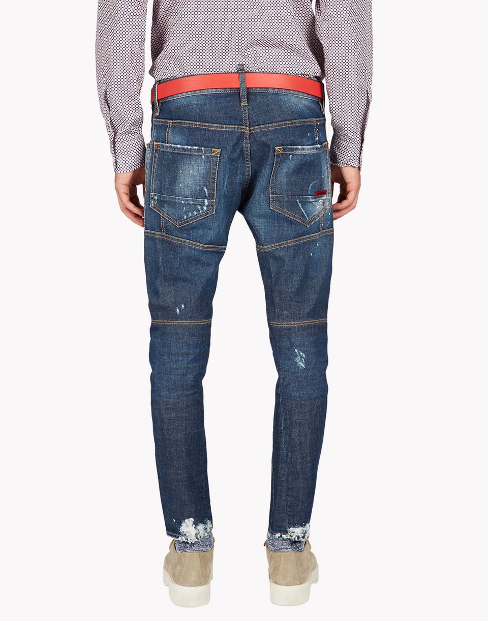 Dsquared2 Tidy Biker Jeans, 5 Pockets Men - Dsquared2 Online Store