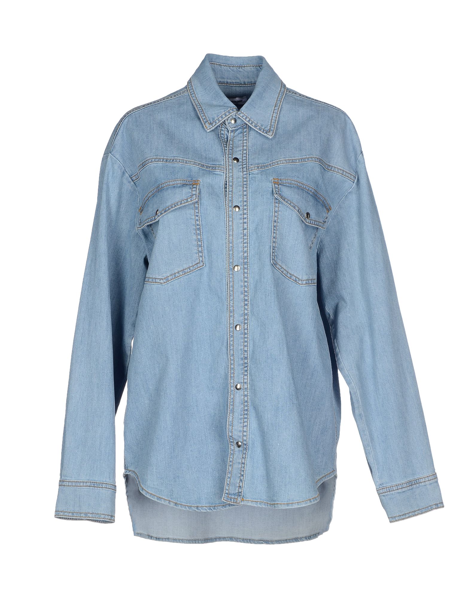 Au Jour Le Jour Denim Shirt   Women Au Jour Le Jour Denim Shirts   42418749OK