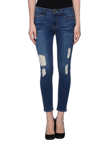 Джинсовые брюки-капри Frame Denim