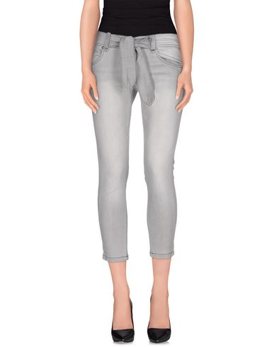 Galliano Woman Denim pants Grey Size 27 Cotton, Elastane