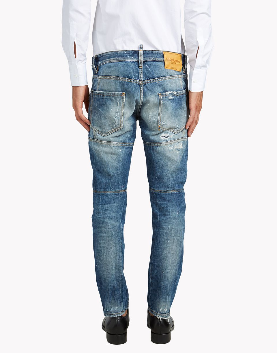 Dsquared2 Biker Jeans, 5 Pockets Men - Dsquared2 Online Store