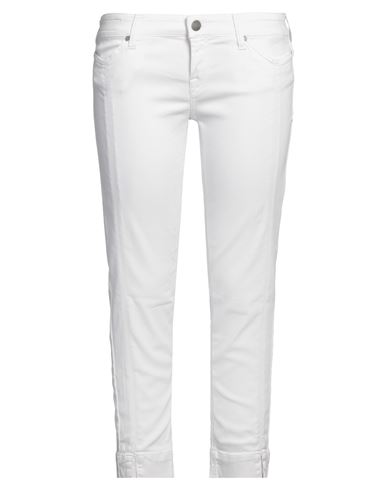 Jacob Cohёn Woman Jeans White Size 31 Lyocell, Cotton, Elastomultiester, Elastane In White