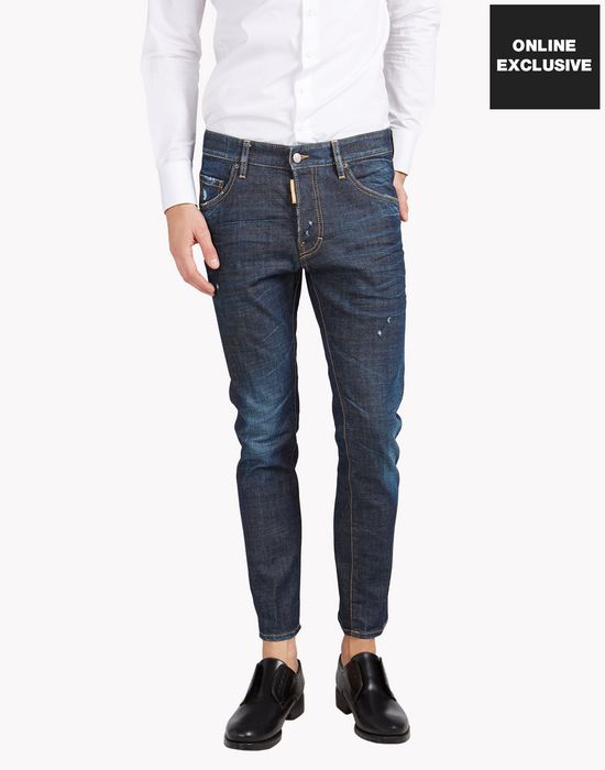 Dsquared2 men's designer jeans: skinny, regular, destroyed & more ...