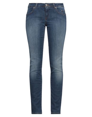 Woman Jeans Blue Size 31 Cotton, Polyester, Elastane