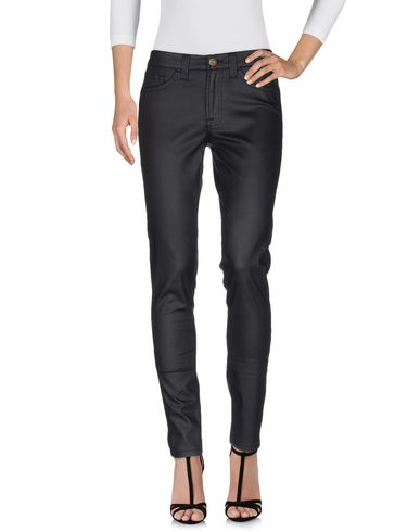 Woman Jeans Black Size 34 Cotton, Polyester, Elastane