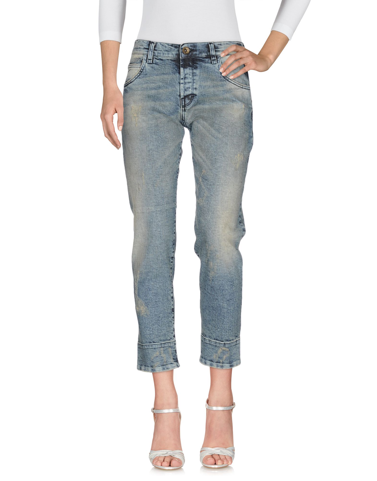 plein sud jeanius 牛仔裤 in blue