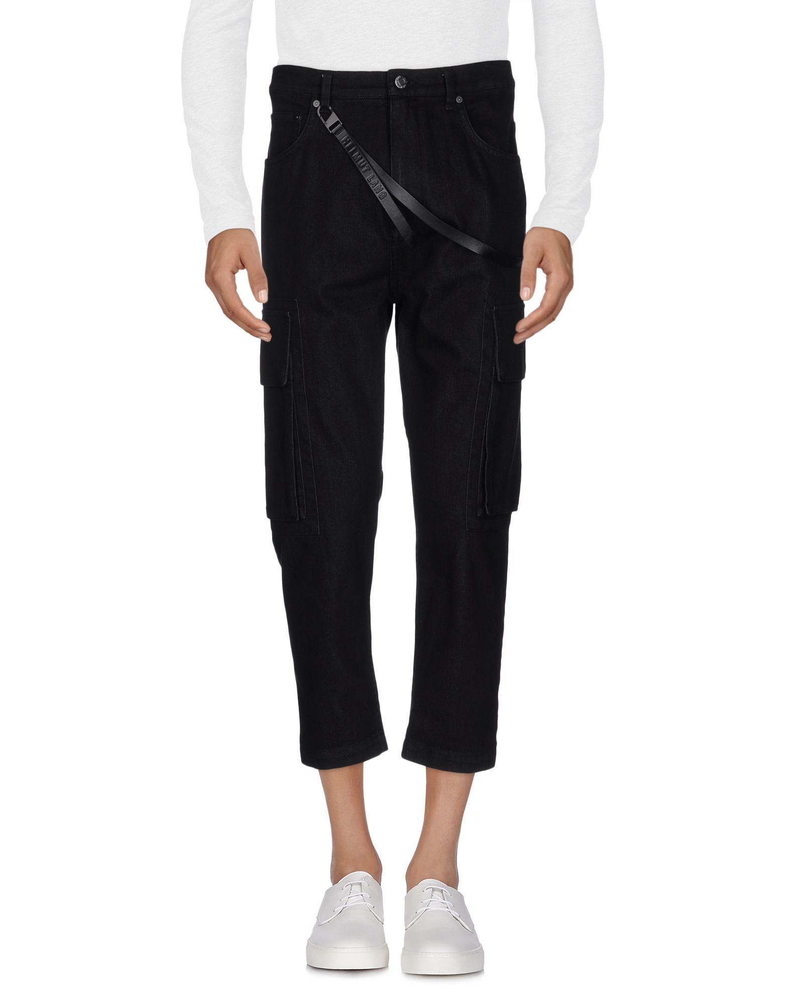 Фото HELMUT LANG Джинсовые брюки. Купить с доставкой