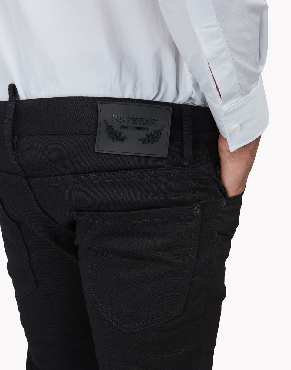 Dsquared2 Clement Jeans Black - 5 Pockets for Men | Official Store