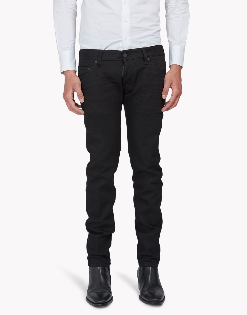 Dsquared2 Clement Jeans Black - 5 Pockets for Men | Official Store