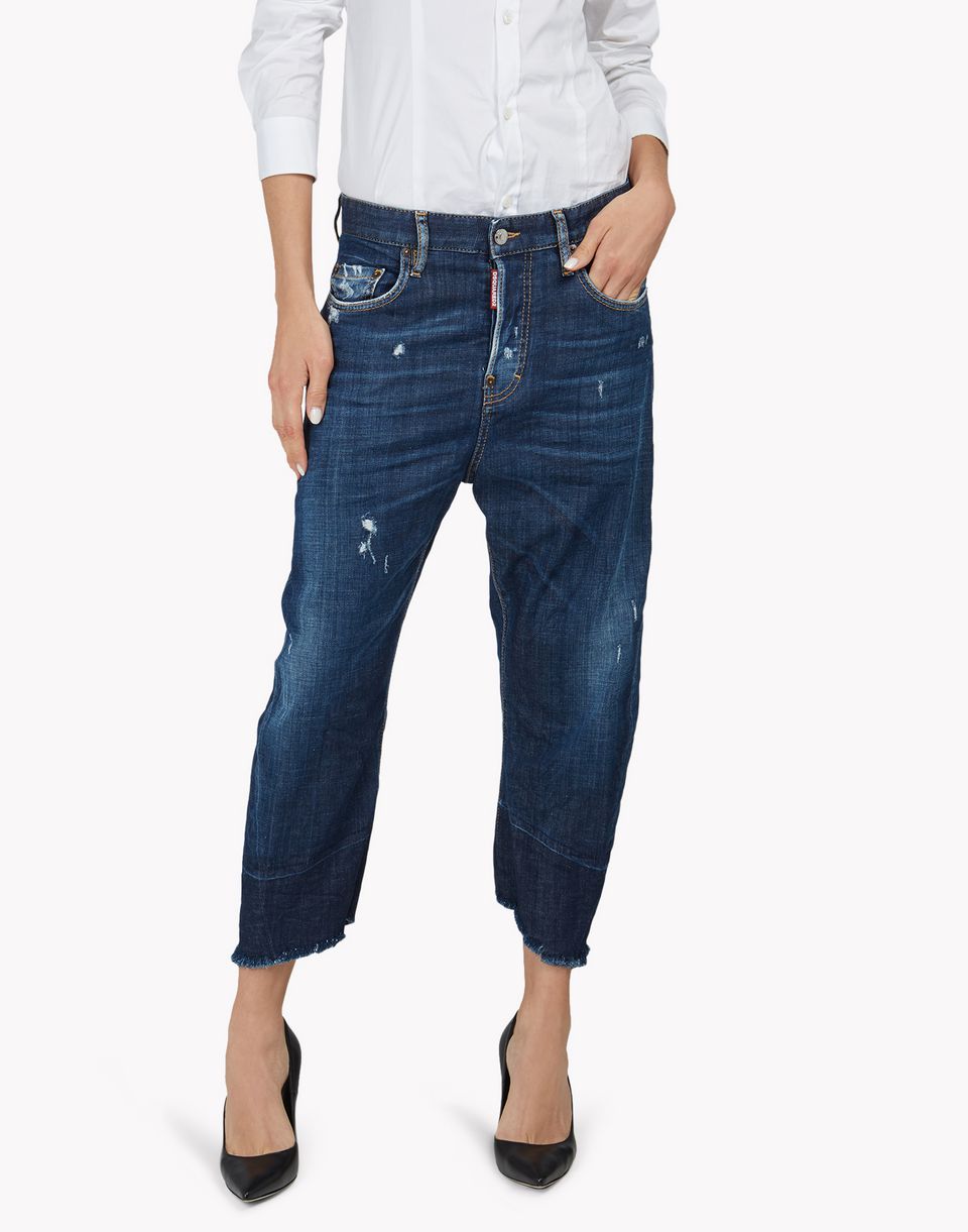 Dsquared2 Kawaii Jeans Blue - 5 Pockets for Women | Official Store
