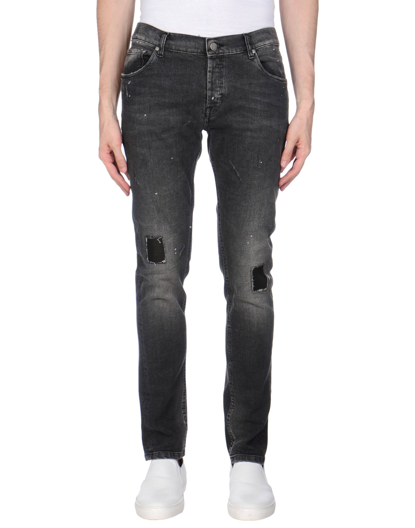 Daniele Alessandrini Homme Jeans In Black