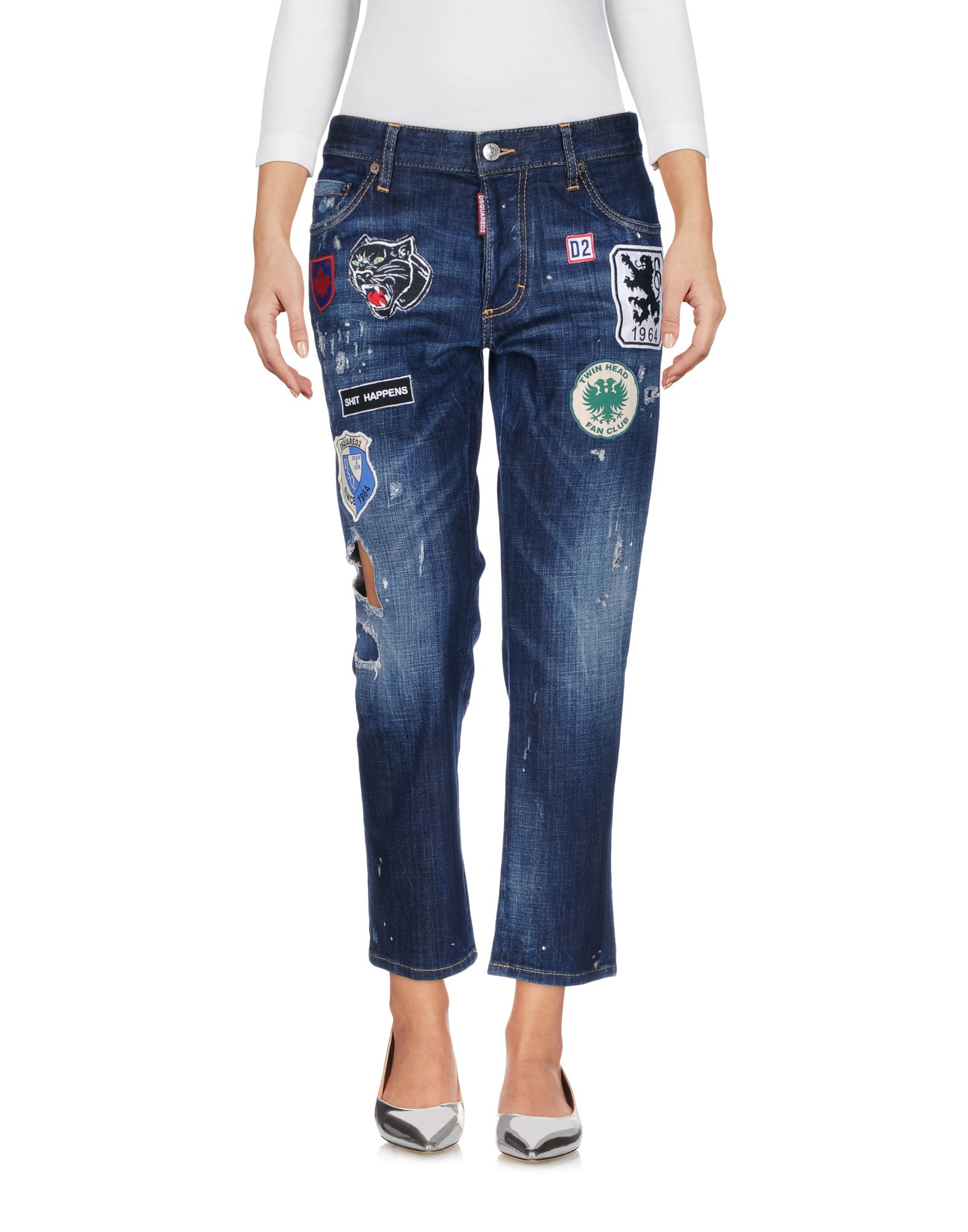 ФОТО dsquared2 Джинсовые брюки
