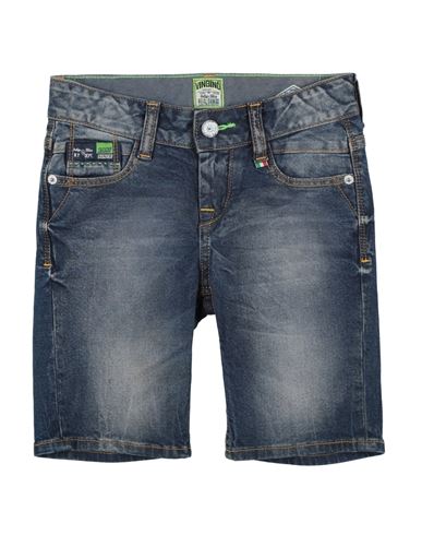 Vingino Babies'  Toddler Boy Denim Shorts Blue Size 5 Cotton, Elastane