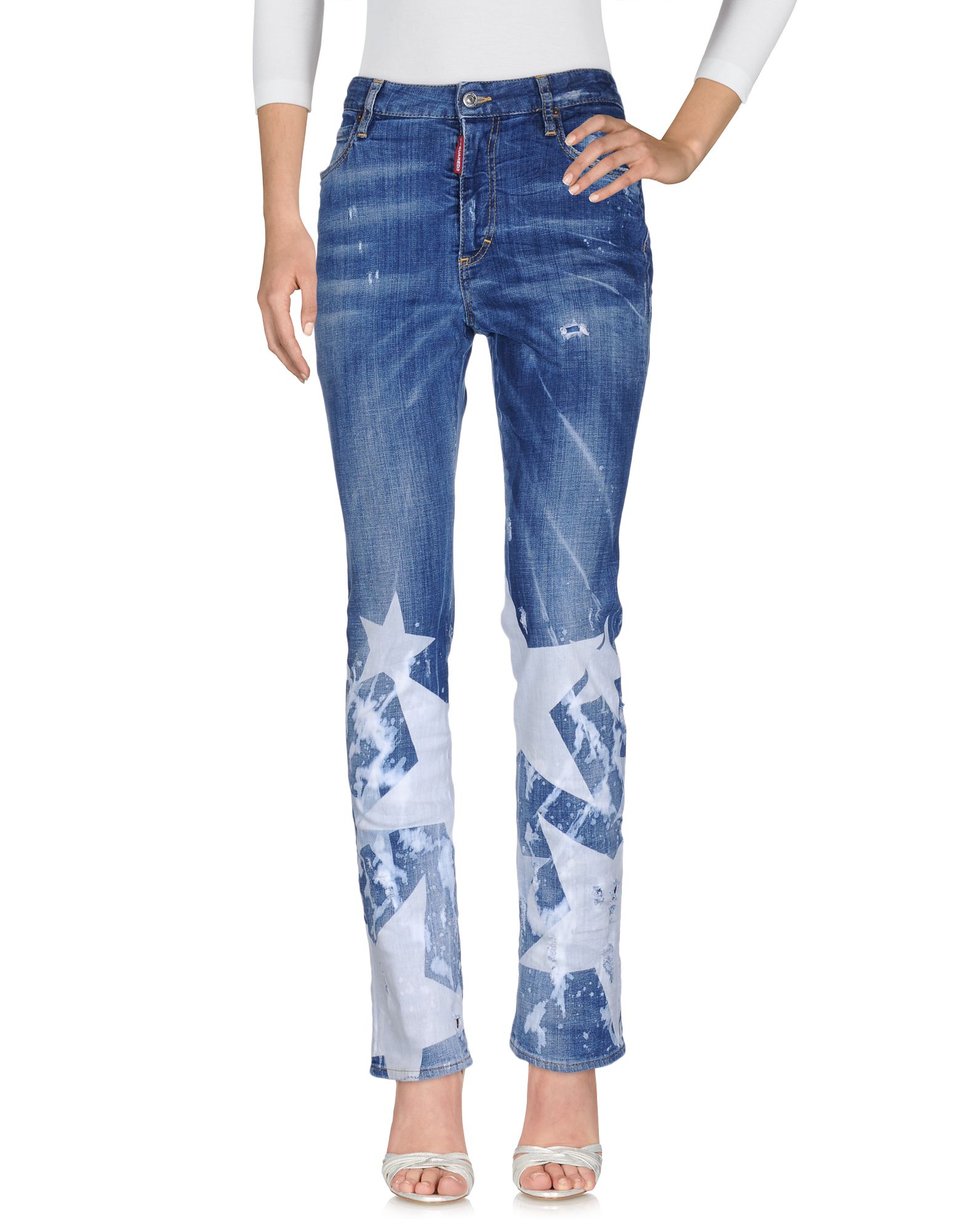 ФОТО dsquared2 Джинсовые брюки