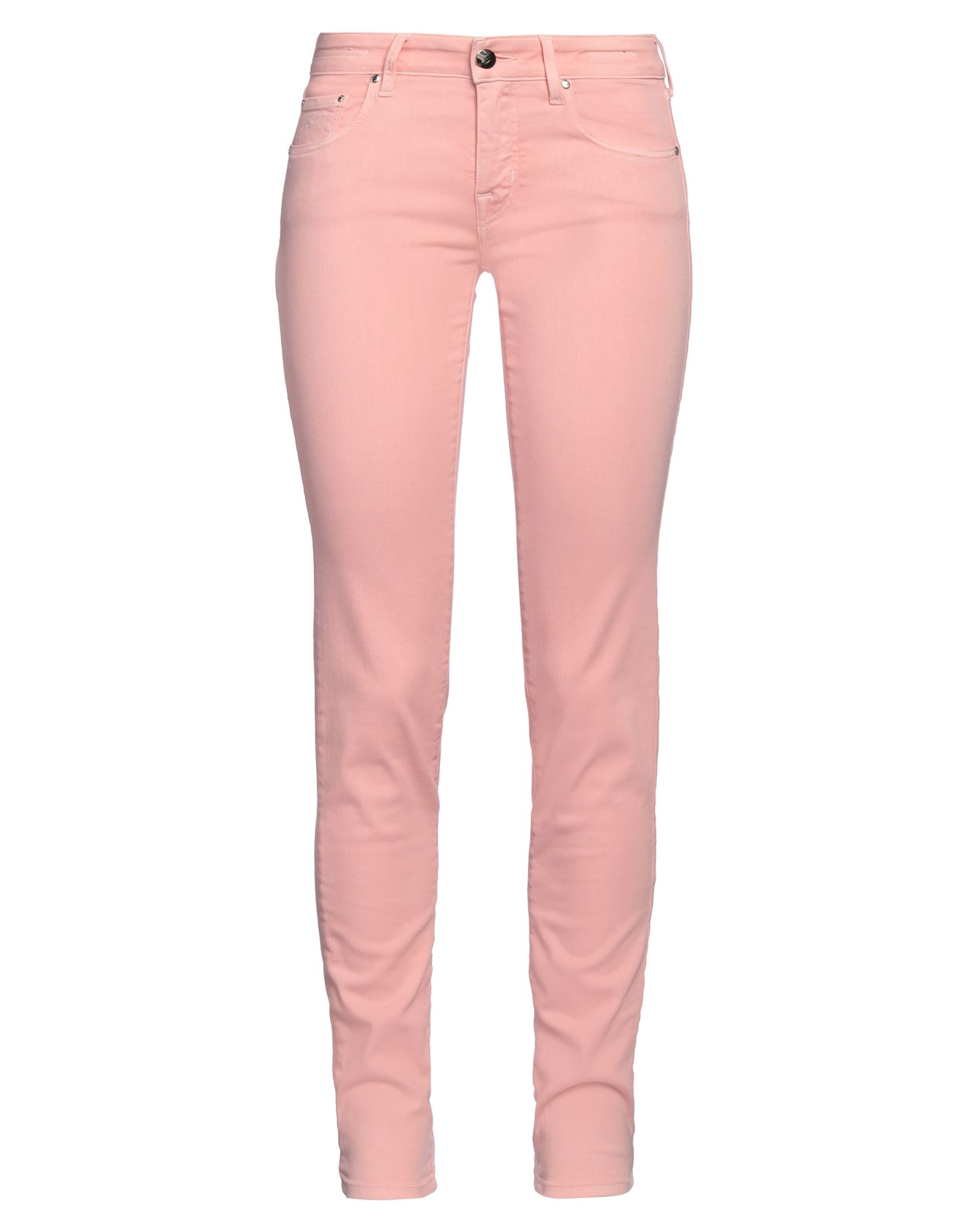 Jacob Cohёn Woman Jeans Pink Size 25 Cotton, Polyester, Elastane
