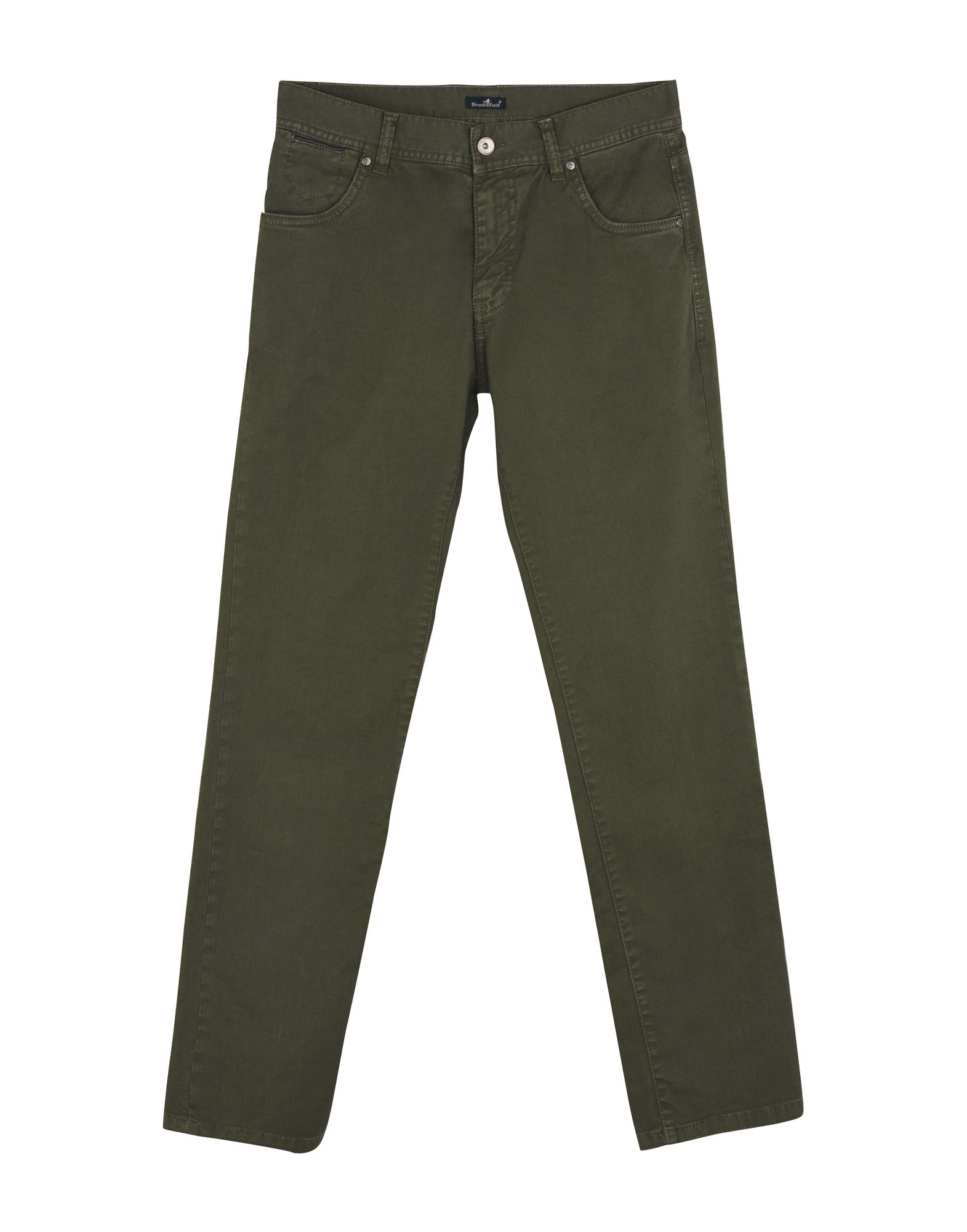 Brooksfield Kids' Jeans In Military Green