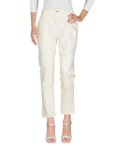 Woman Jeans White Size 26 Cotton