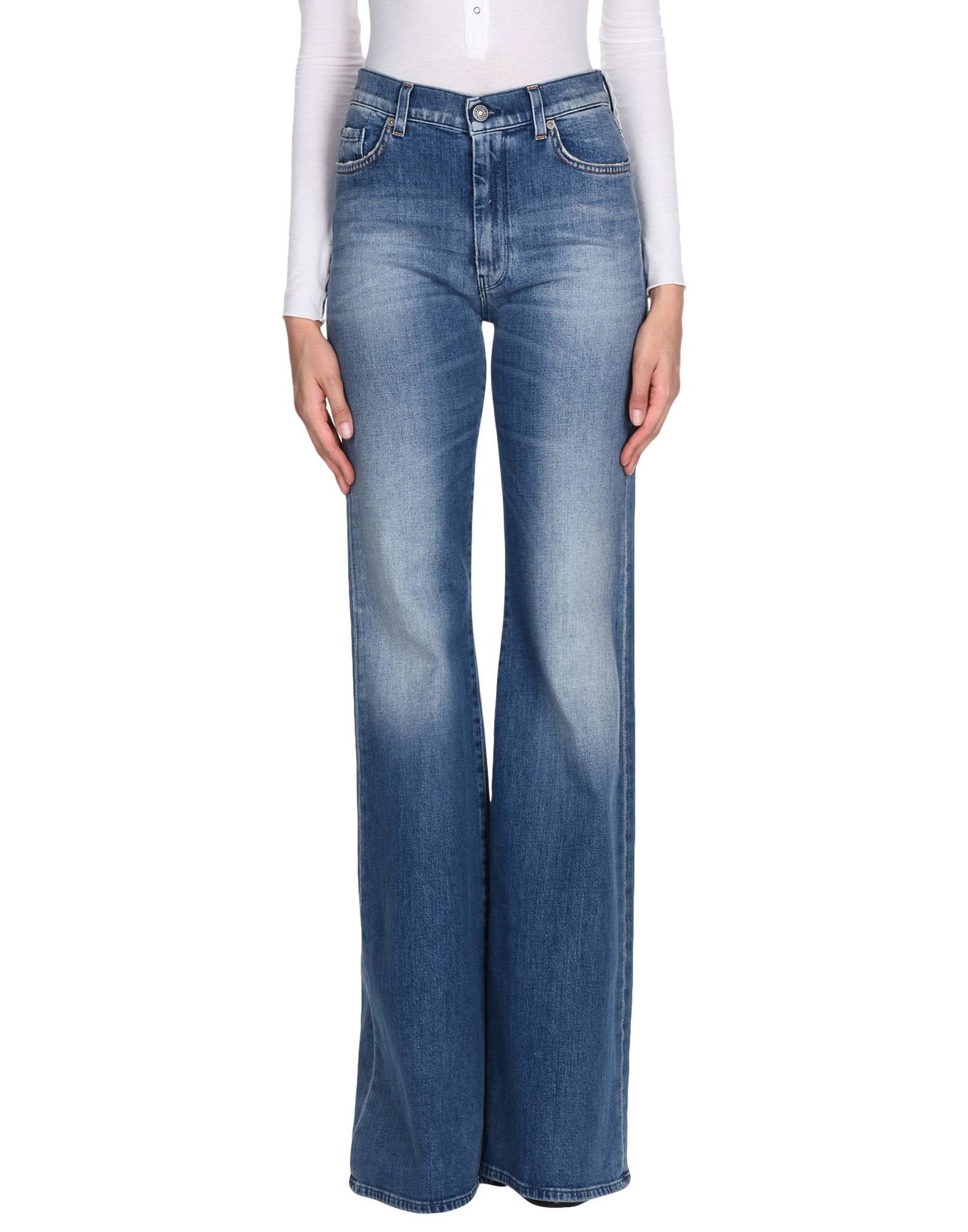 7 FOR ALL MANKIND Denim pants,42664233PV 3
