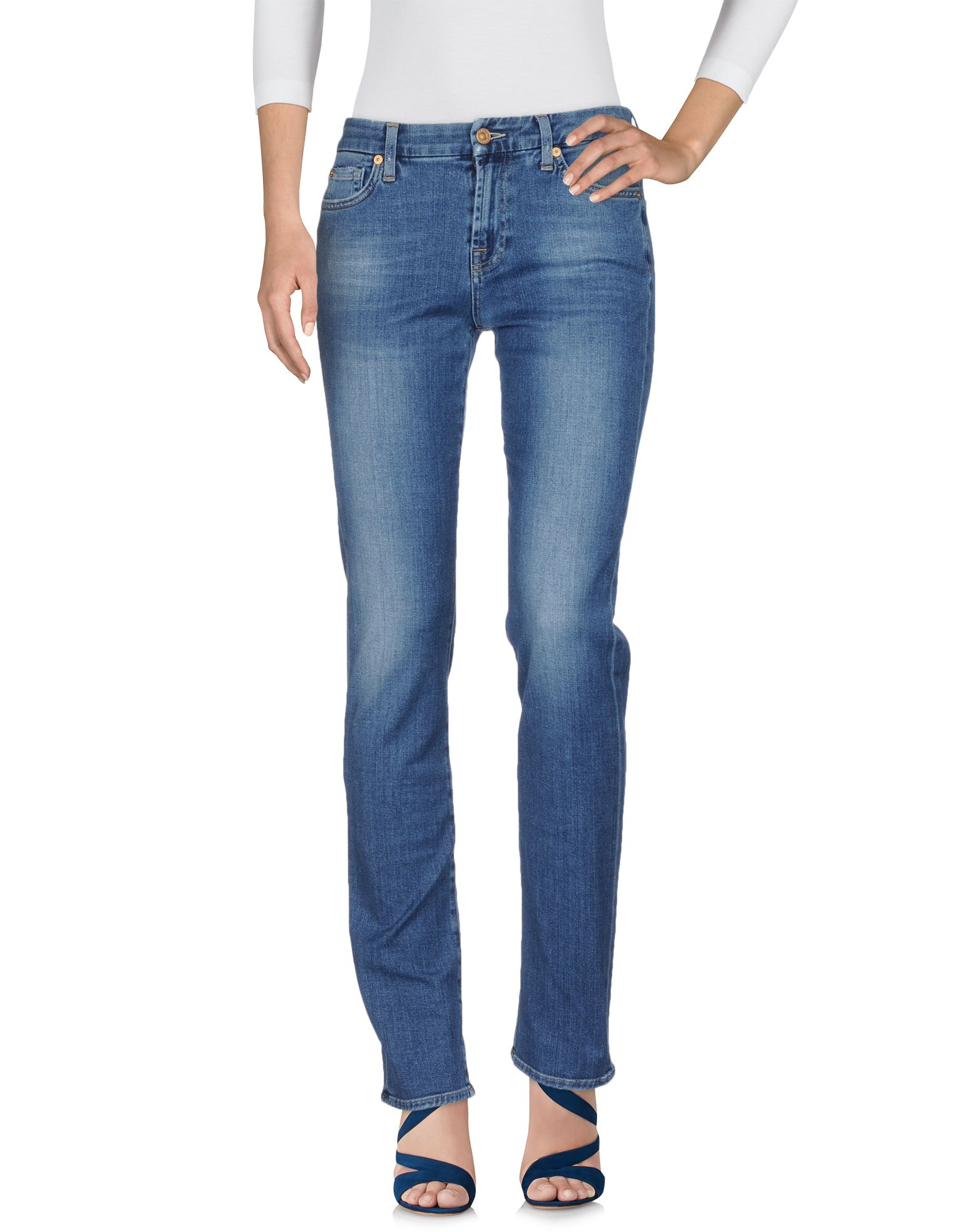 7 FOR ALL MANKIND Denim pants,42666500FD 3