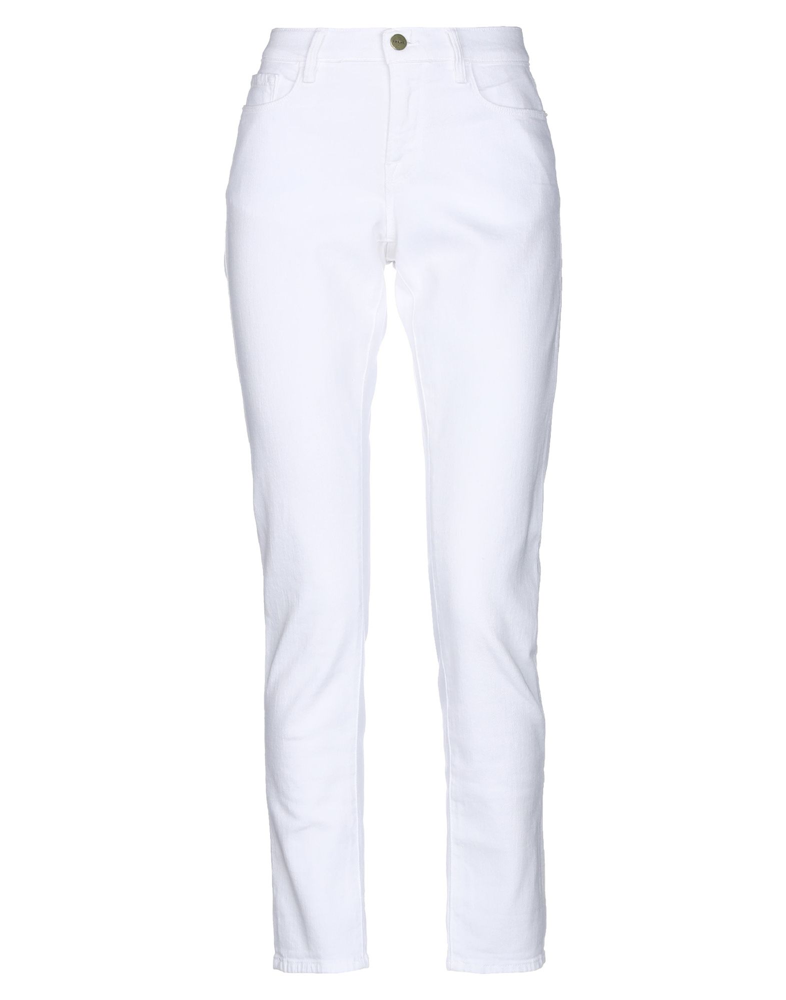Frame Denim Pants In White