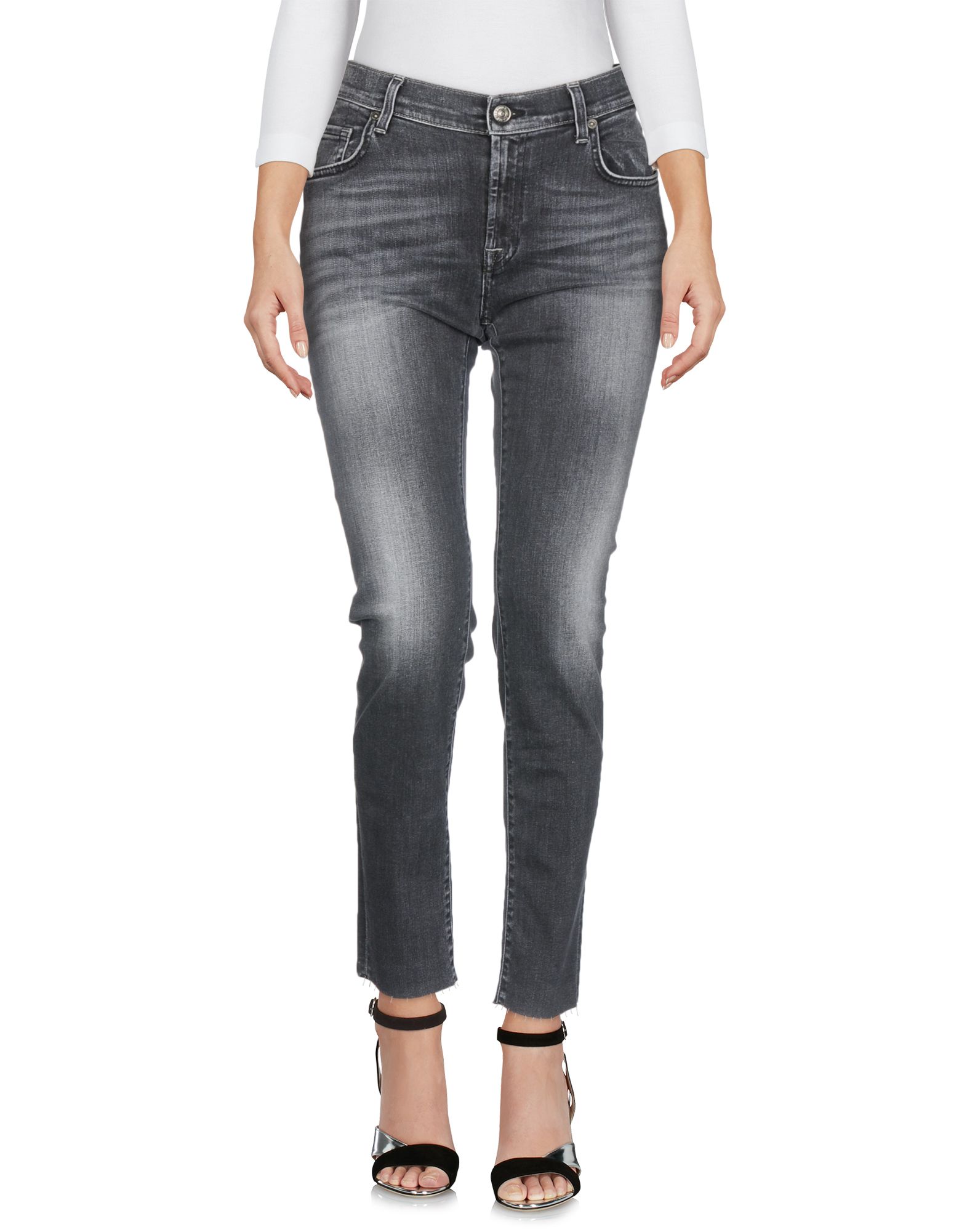 7 FOR ALL MANKIND Denim pants,42671606MH 4