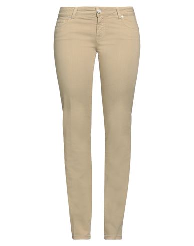 Jacob Cohёn Woman Pants Orange Size 25 Cotton, Elastane In Beige