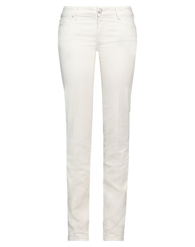 Jacob Cohёn Cropped Pants In White