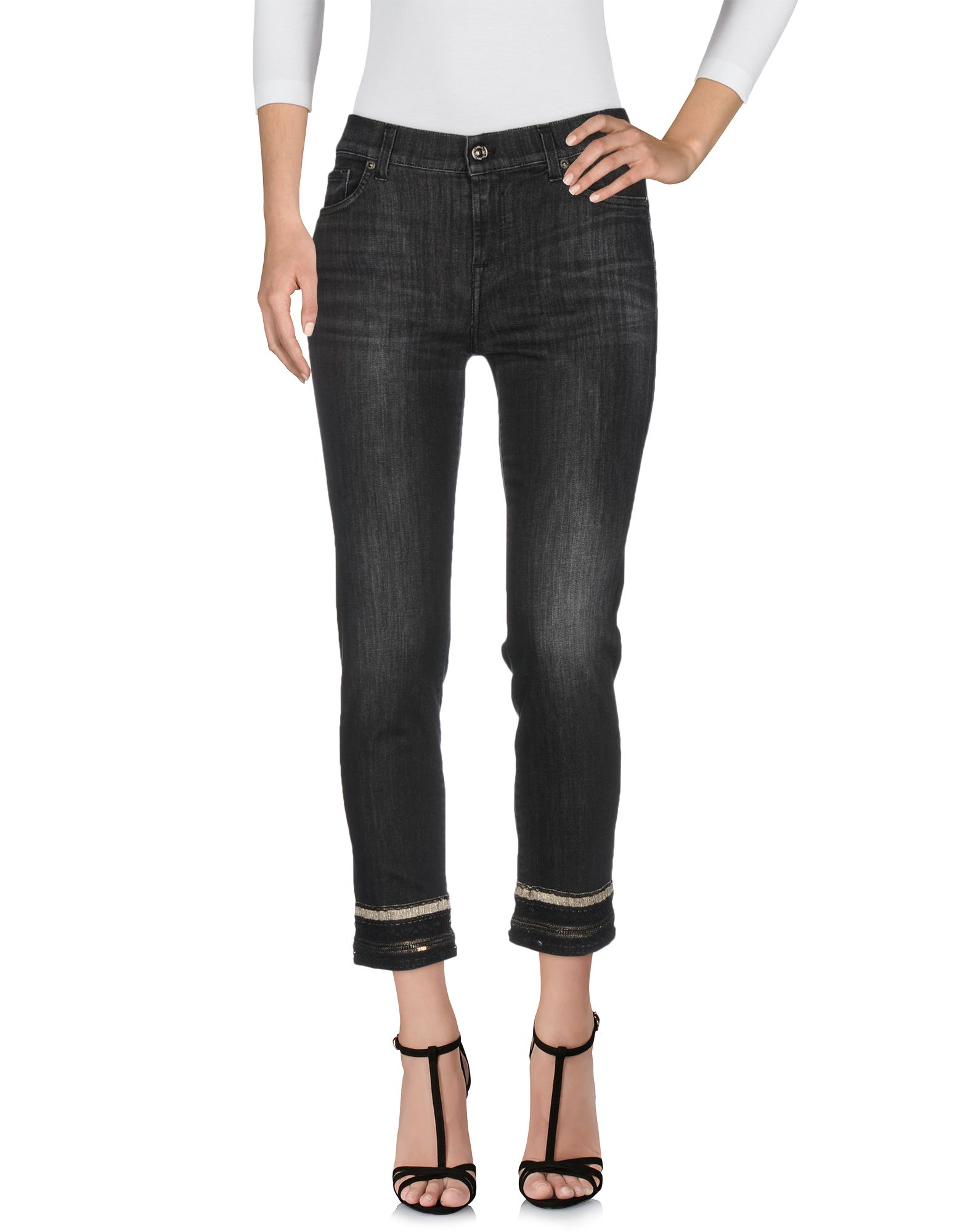7 FOR ALL MANKIND Denim pants,42672431WK 1