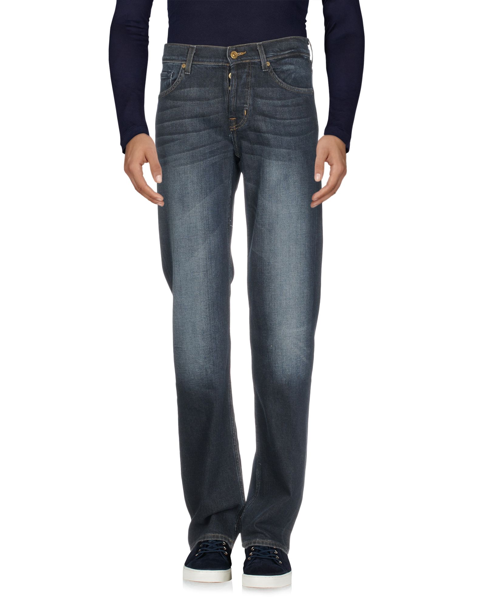 7 FOR ALL MANKIND Denim trousers,42674939GQ 4