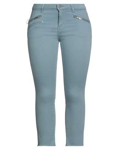 Zadig & Voltaire Woman Jeans Pastel Blue Size 29 Cotton, Elastane