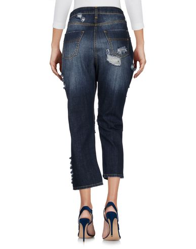 фото Джинсовые брюки-капри Elisabetta franchi jeans