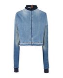 UNRAVELAU Damen Jeansjacke/-mantel Farbe Blau Gre 4