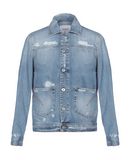 DONDUP Herren Jeansjacke/-mantel Farbe Blau Gr��e 4