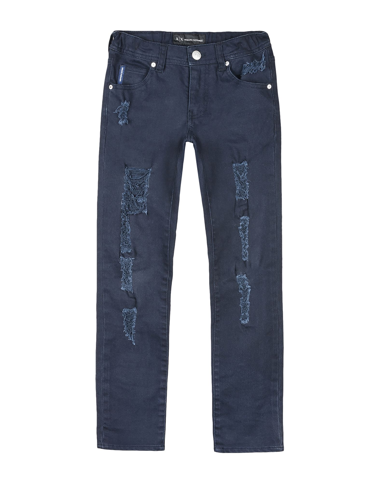 Armani Exchange Kids' Jeans In Midnight Blue