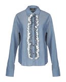 TWINSET Damen Jeanshemd Farbe Blau Gr��e 3