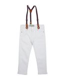HEACH JUNIOR by SILVIAN HEACH Jungen 3-8 jahre Jeanshose Farbe Wei� Gr��e 5