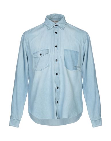 Джинсовая рубашка Yves Saint Laurent 42707032ah