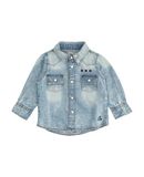 SP1 Jungen 0-24 monate Jeanshemd Farbe Blau Gr��e 5