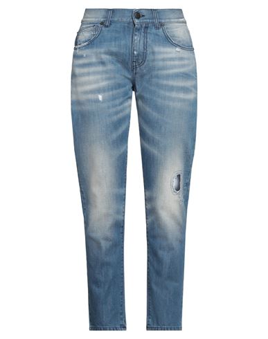 Up ★ Jeans Woman Jeans Blue Size 30 Cotton