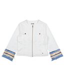 MISS GRANT M�dchen 9-16 jahre Jeansjacke/-mantel Farbe Elfenbein Gr��e 2