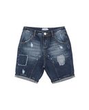 FUN & FUN M�dchen 3-8 jahre Jeansbermudashorts Farbe Blau Gr��e 6