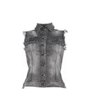 PHILIPP PLEIN Damen Jeansjacke/-mantel Farbe Granitgrau Gre 4