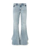 FREE PEOPLE Damen Jeanshose Farbe Blau Gr��e 3