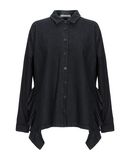 STEFANO MORTARI Damen Jeanshemd Farbe Schwarz Gr��e 2